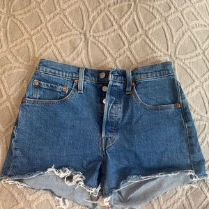 Levi 501 denim shorts